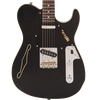 Gloss Black Fret-King Country Squire Stealth Electric Guitar