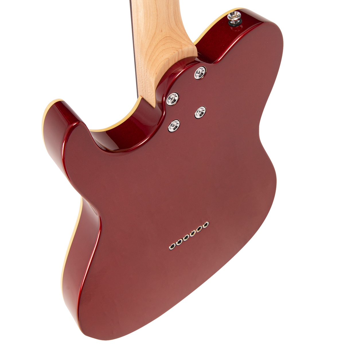 Fret-King Country Squire Stealth ~ Candy Apple Red