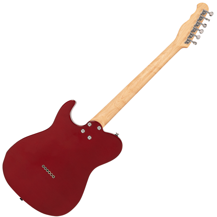 Candy Apple Red Fret-King Country Squire Stealth Electric Guitar