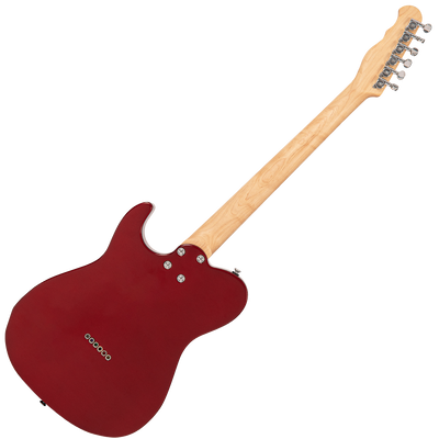 Candy Apple Red Fret-King Country Squire Stealth Electric Guitar