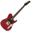 Candy Apple Red Fret-King Country Squire Stealth Electric Guitar