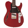 Candy Apple Red Fret-King Country Squire Stealth Electric Guitar