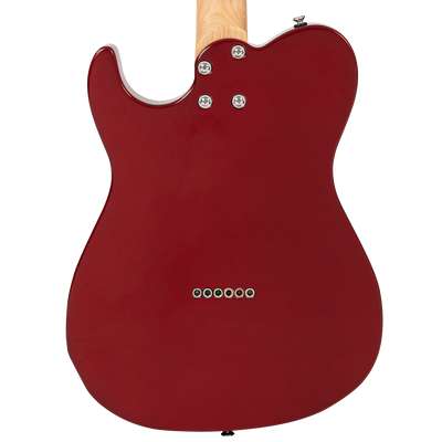 Candy Apple Red Fret-King Country Squire Stealth Electric Guitar