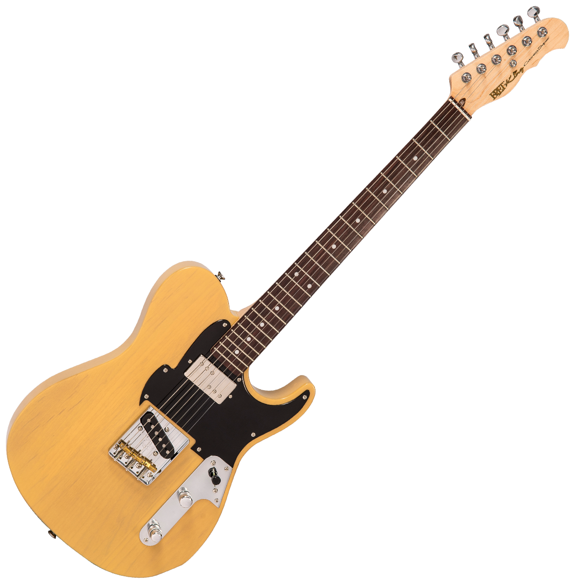 Butterscotch Fret-King Country Squire Classic Electric Guitar