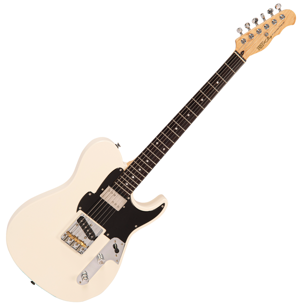 Vintage White Fret-King Country Squire Classic Electric Guitar