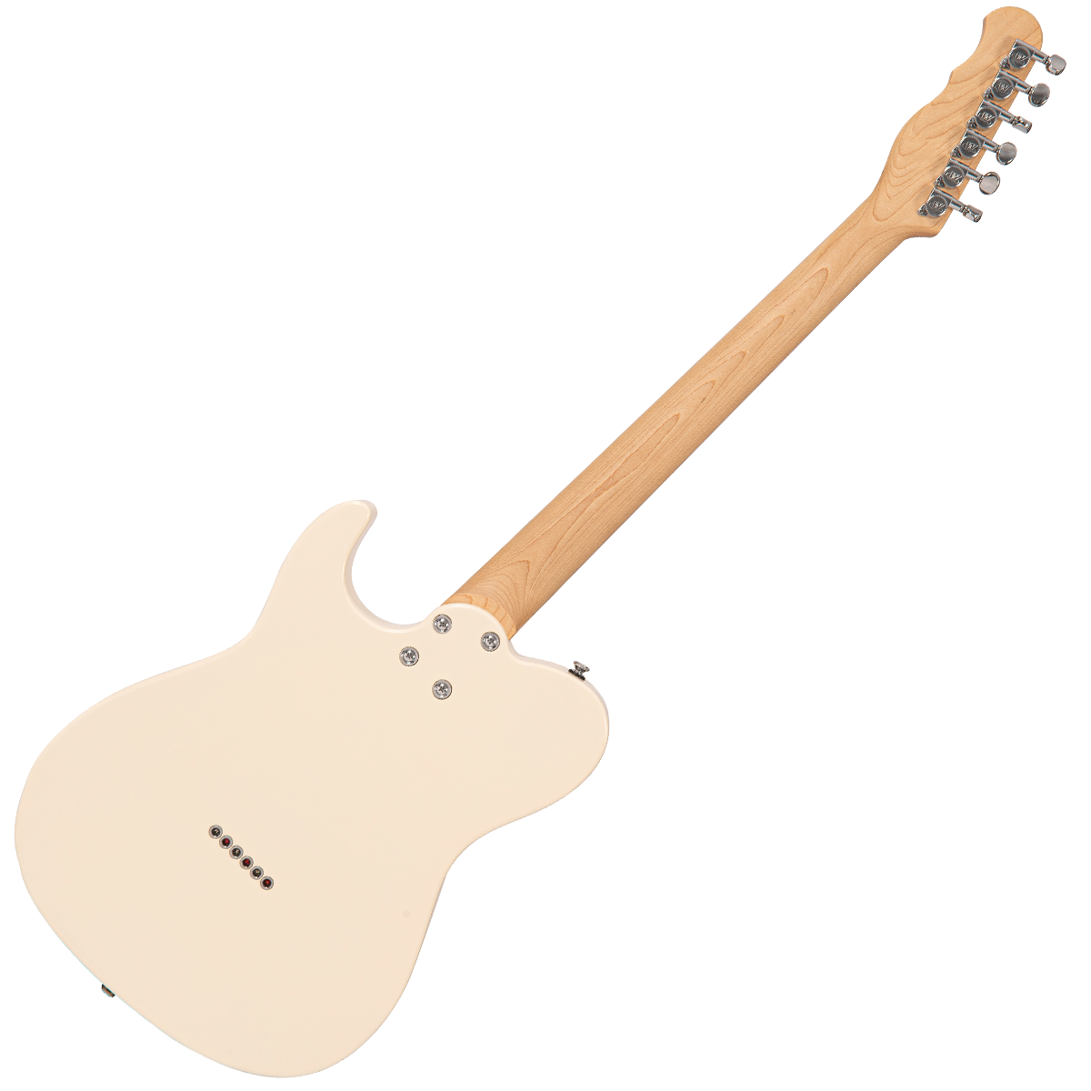 Vintage White Fret-King Country Squire Classic Electric Guitar