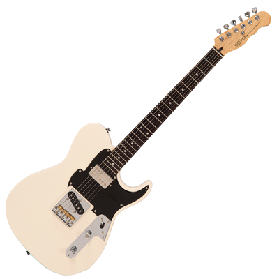 Vintage White Fret-King Country Squire Classic Electric Guitar