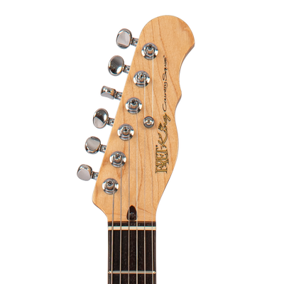 Vintage White Fret-King Country Squire Classic Electric Guitar