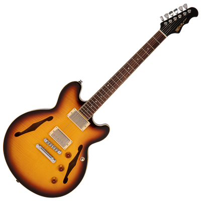 Tobacco Sunburst Fret-King Elise Custom Electric Guitar