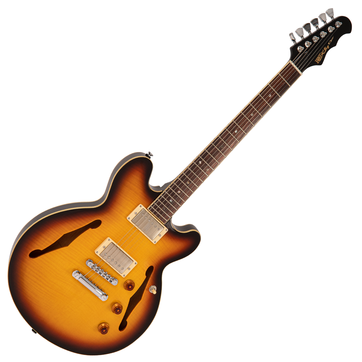 Tobacco Sunburst Fret-King Elise Custom Electric Guitar
