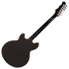 Gloss Black Fret-King Elise Custom with vintage style Vibrato Electric Guitar 