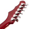 Cherry Red Fret-King Elise Custom with vintage style Vibrato Electric Guitar