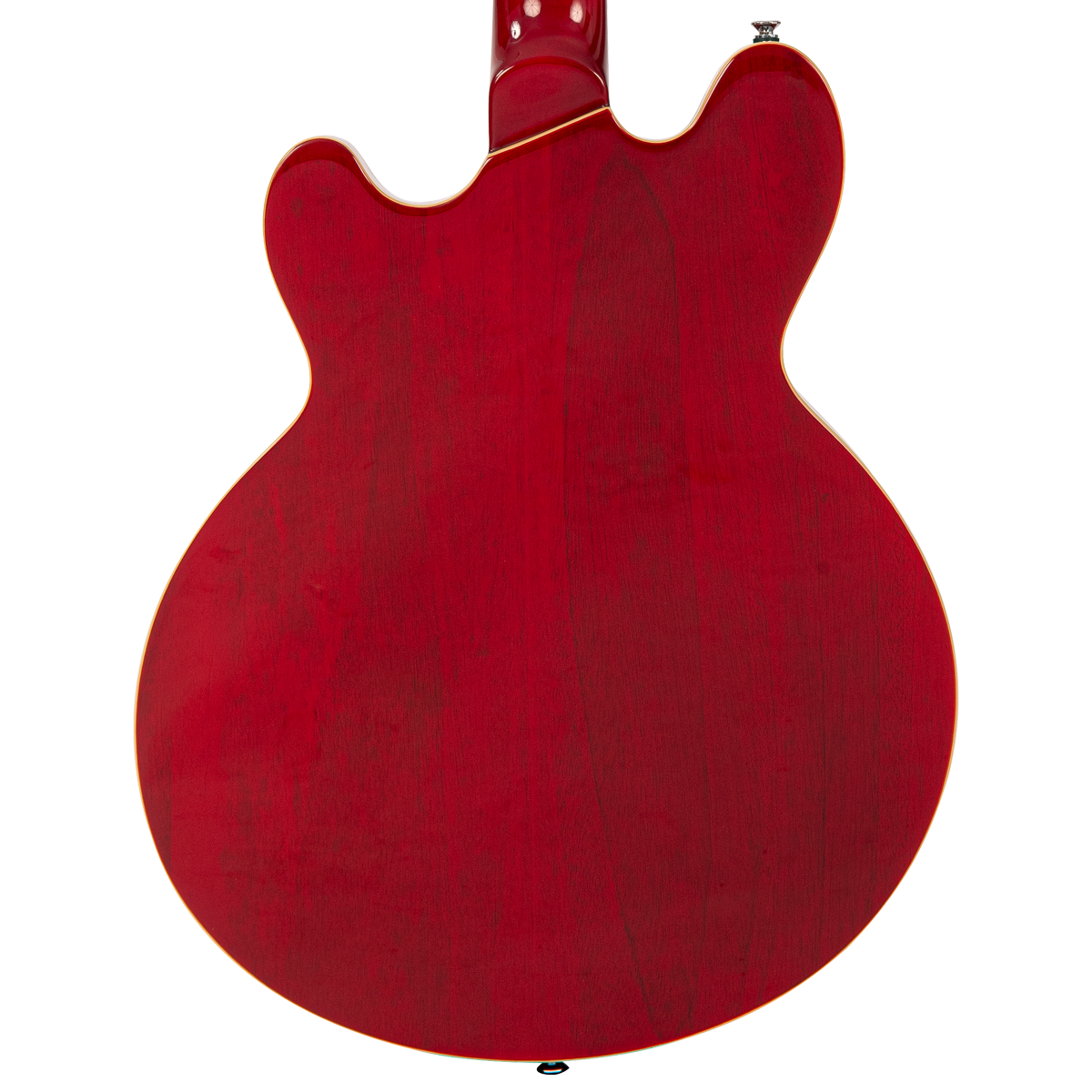 Cherry Red Fret-King Elise Custom with vintage style Vibrato Electric Guitar