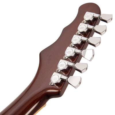 Walnut Fret-King Elise Custom Electric Guitar