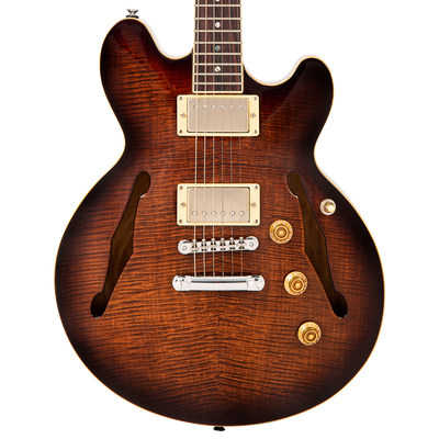 Walnut Fret-King Elise Custom Electric Guitar