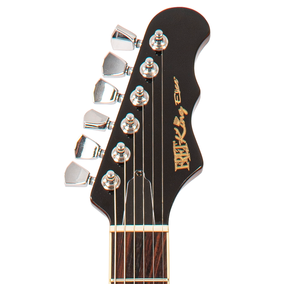 Walnut Fret-King Elise Custom Electric Guitar