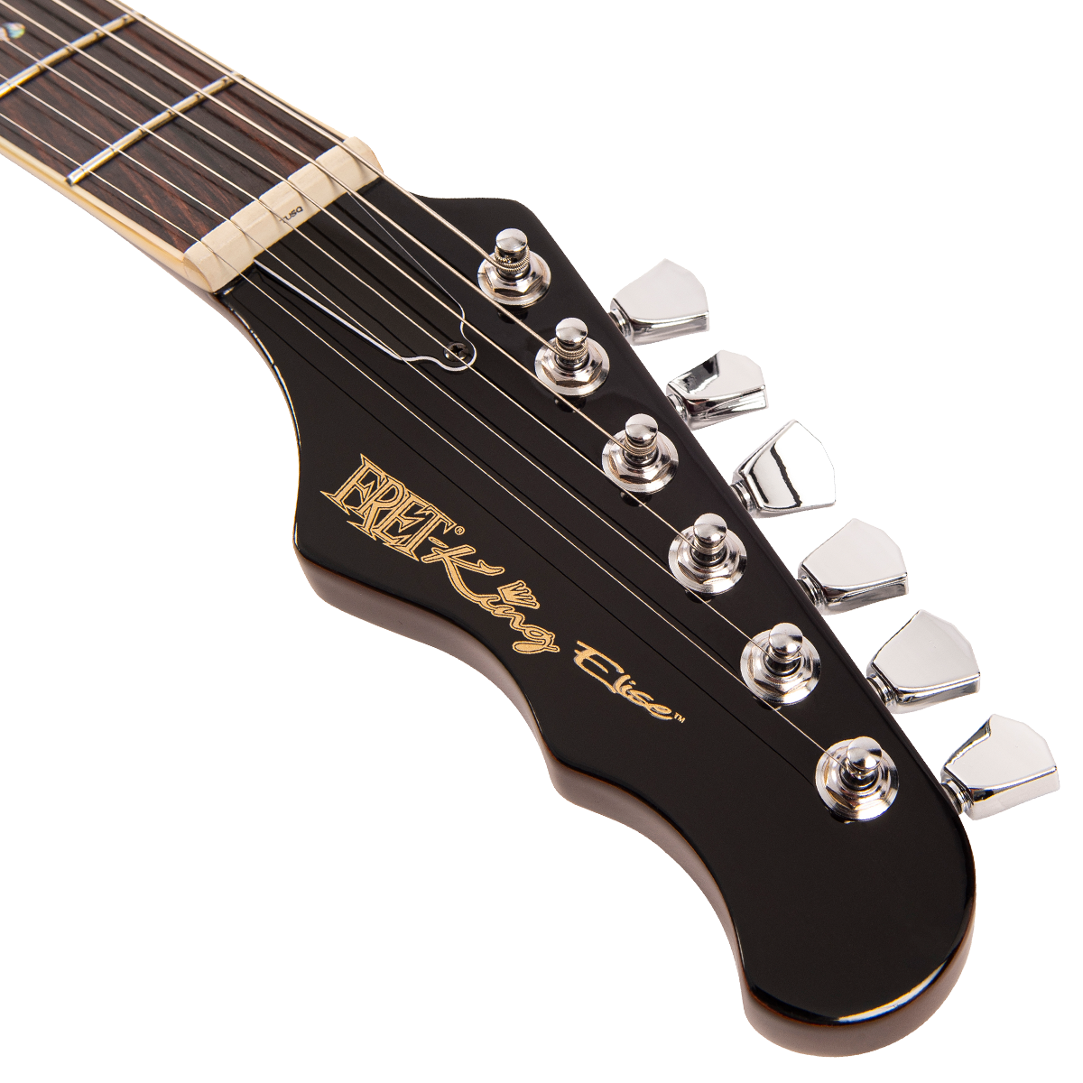Walnut Fret-King Elise Custom Electric Guitar