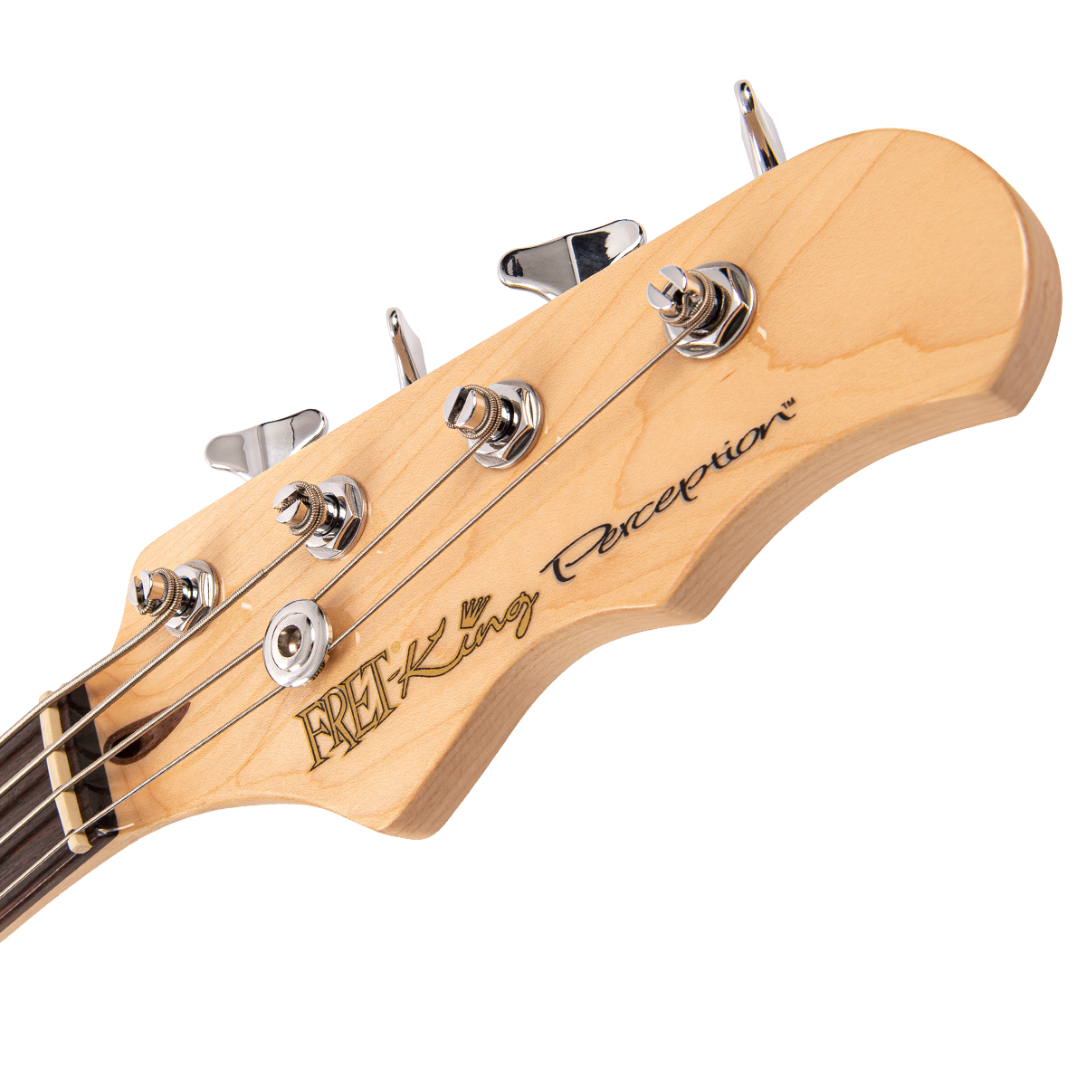 Blackburst Fret-King Perception Custom Bass Guitar