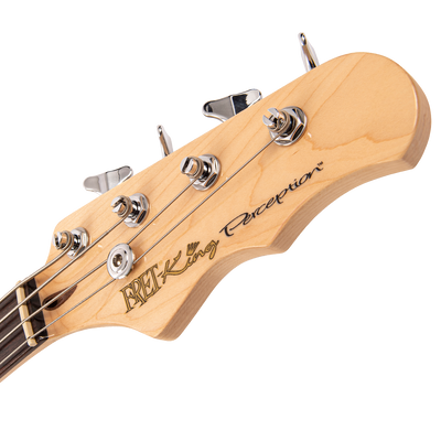 Blackburst Fret-King Perception Custom Bass Guitar