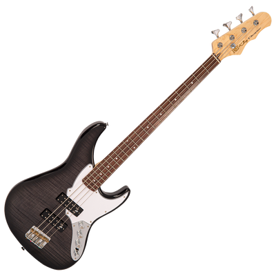 Blackburst Fret-King Perception Custom Bass Guitar