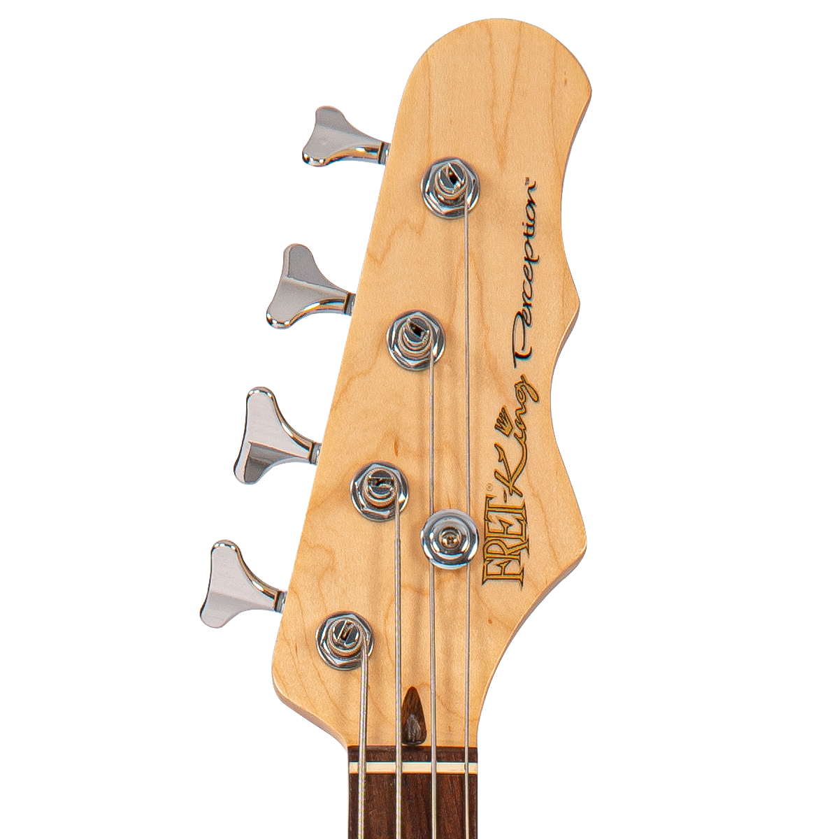 Blackburst Fret-King Perception Custom Bass Guitar
