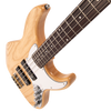 Natural Ash Fret-King Perception Custom Bass Guitar