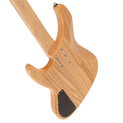 Natural Ash Fret-King Perception Custom Bass Guitar