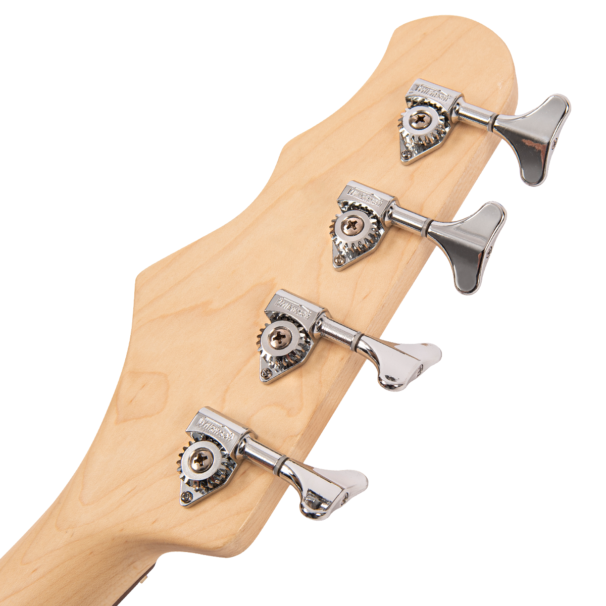 Natural Ash Fret-King Perception Custom Bass Guitar