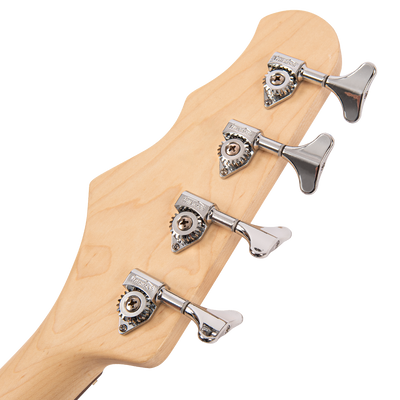 Natural Ash Fret-King Perception Custom Bass Guitar