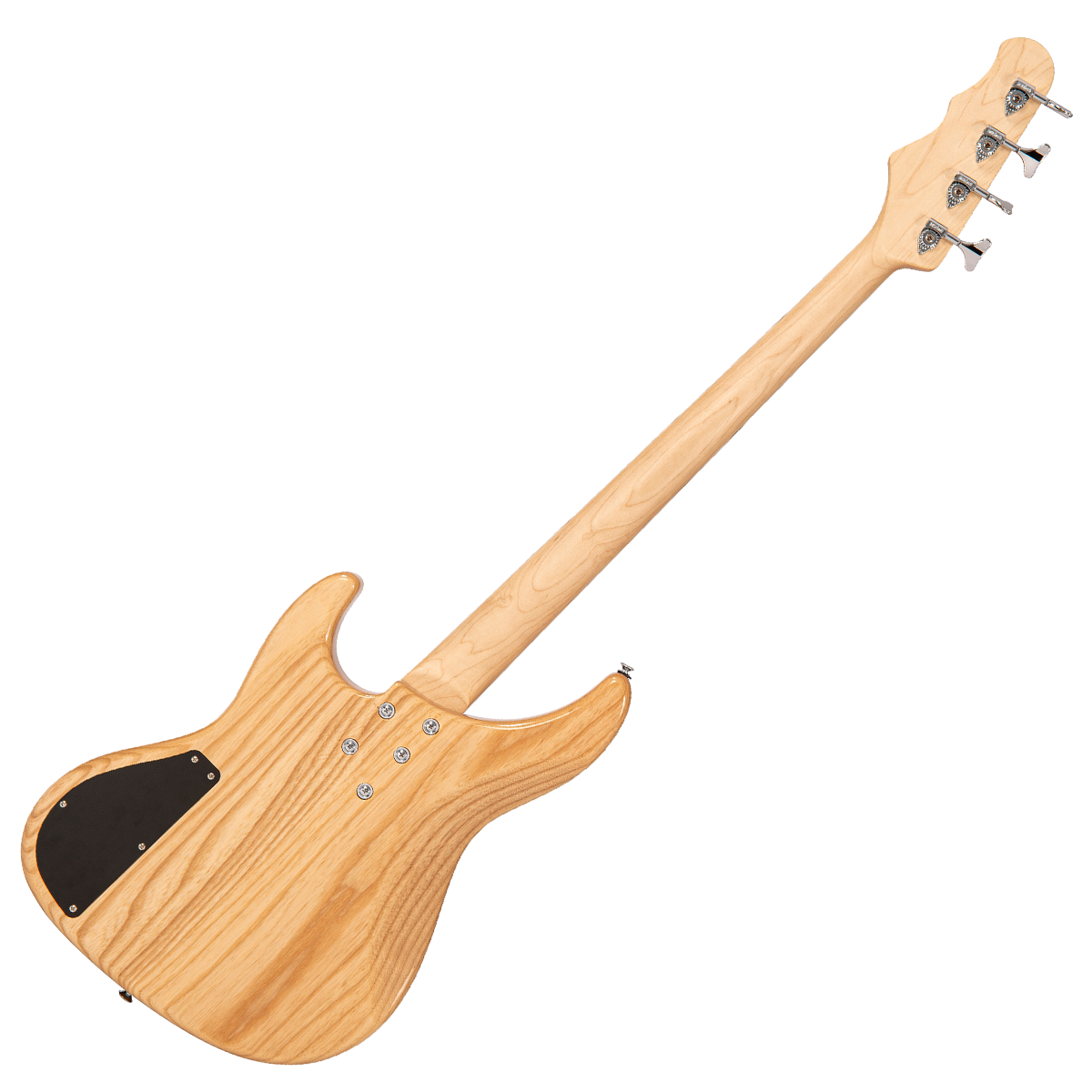 Natural Ash Fret-King Perception Custom Bass Guitar