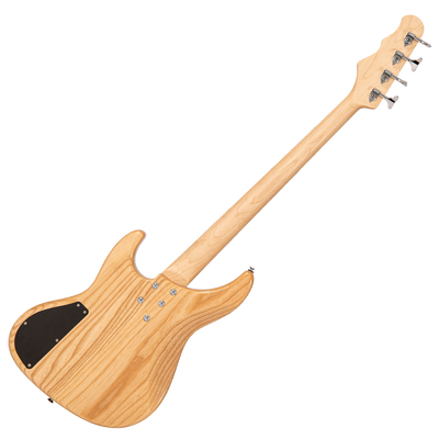 Natural Ash Fret-King Perception Custom Bass Guitar