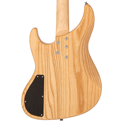 Natural Ash Fret-King Perception Custom Bass Guitar