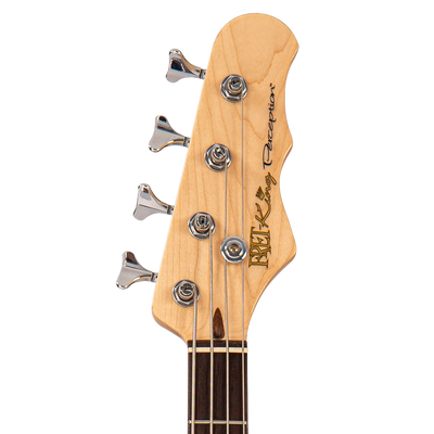 Natural Ash Fret-King Perception Custom Bass Guitar