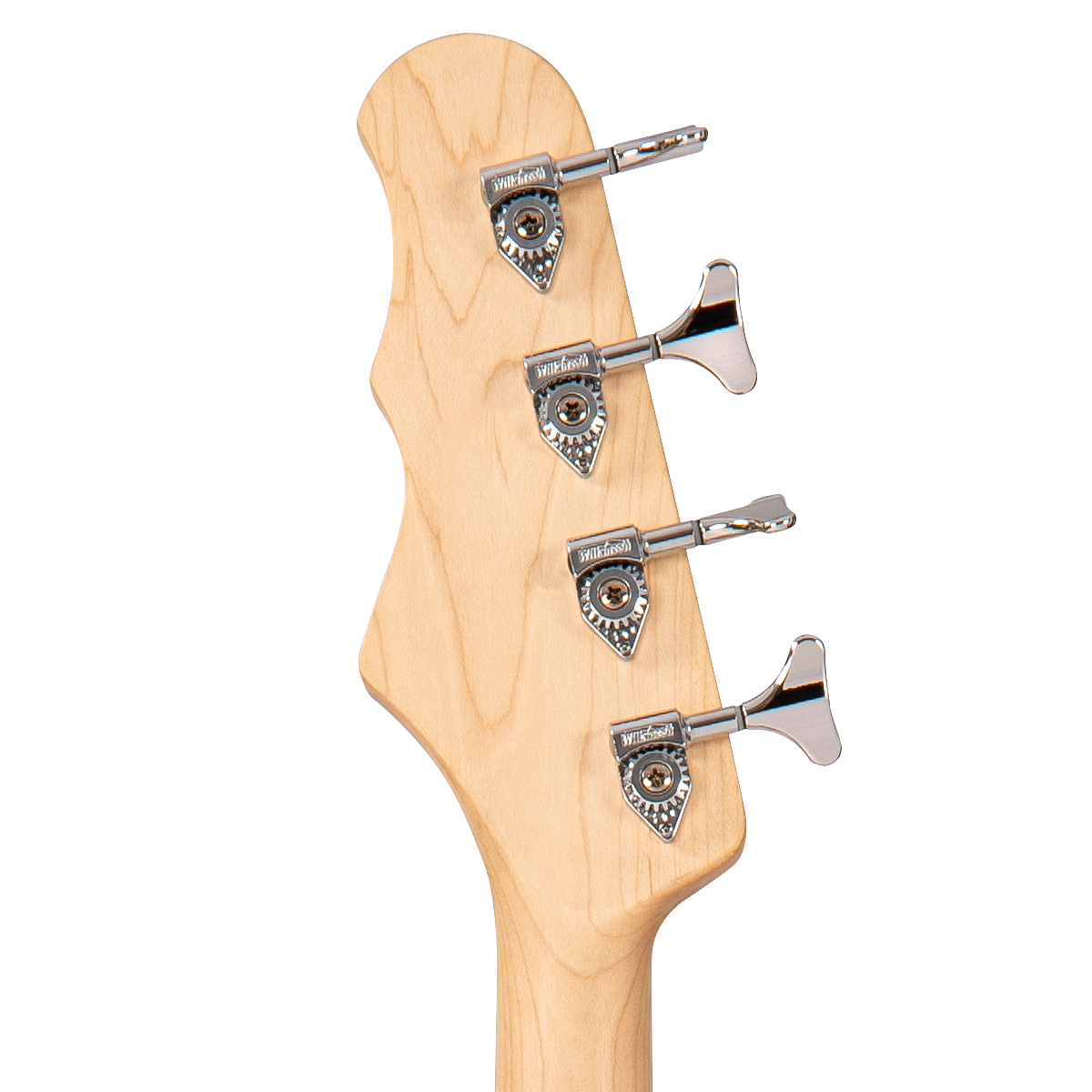 Natural Ash Fret-King Perception Custom Bass Guitar