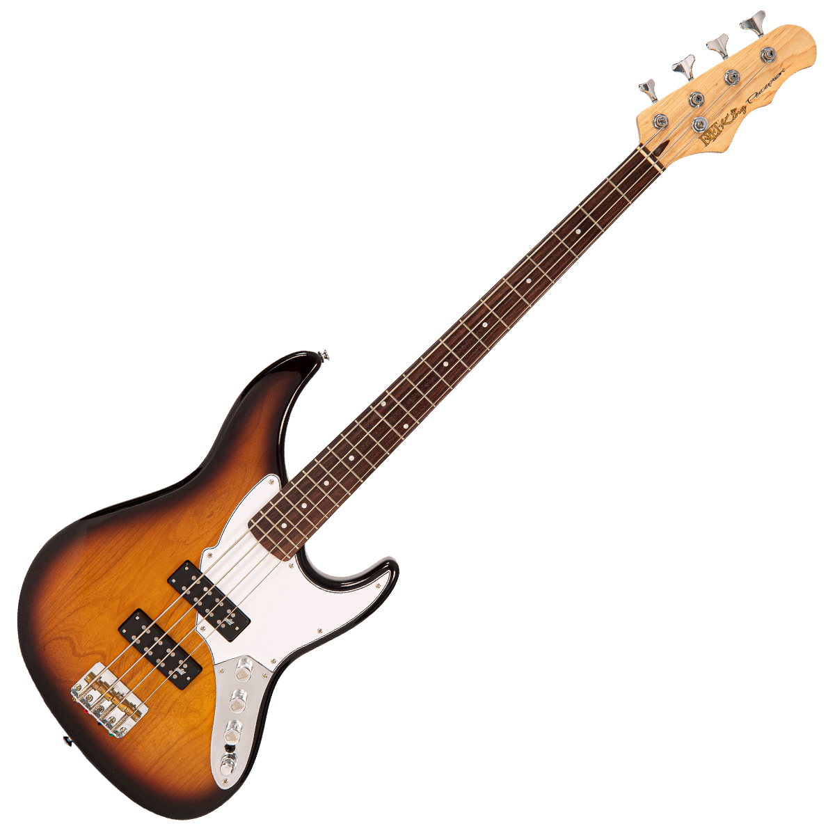 Original Classic Burst Fret-King Perception Custom Bass Guitar
