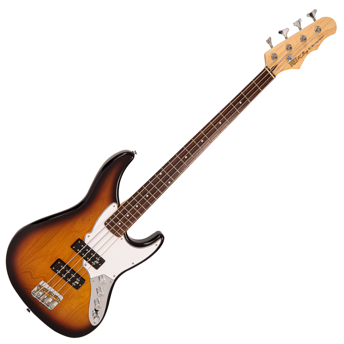 Original Classic Burst Fret-King Perception Custom Bass Guitar
