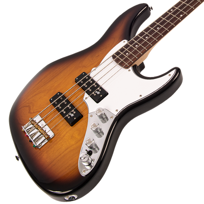 Original Classic Burst Fret-King Perception Custom Bass Guitar