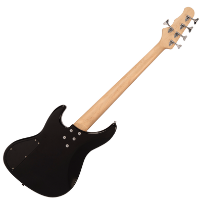 Blackburst Fret-King Perception Custom 5 String Bass Guitar 