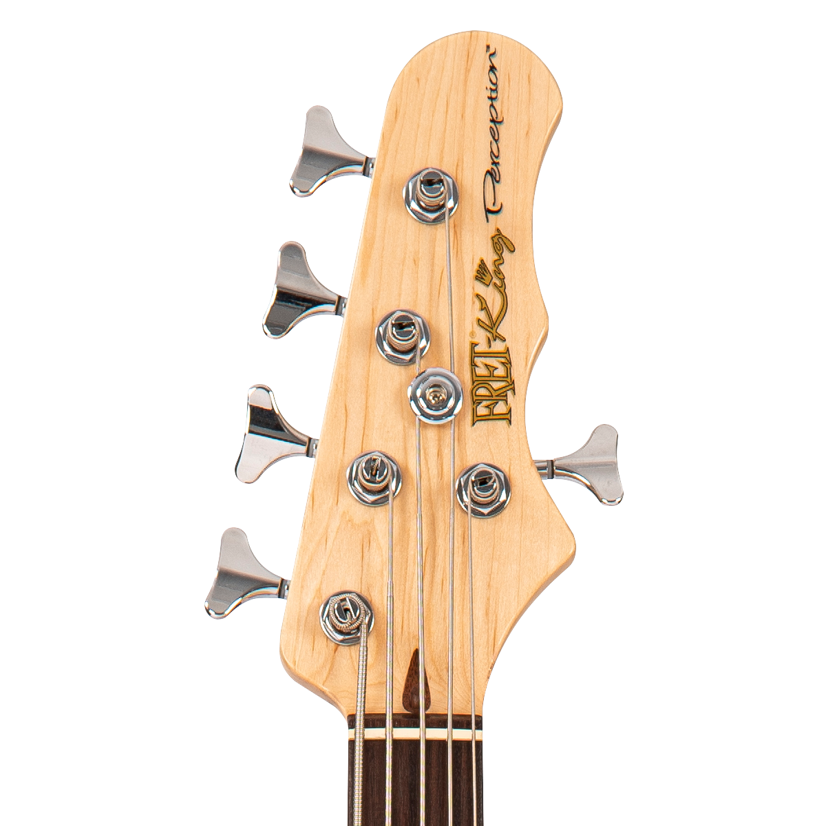 Blackburst Fret-King Perception Custom 5 String Bass Guitar 
