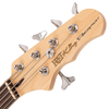 Blackburst Fret-King Perception Custom 5 String Bass Guitar 