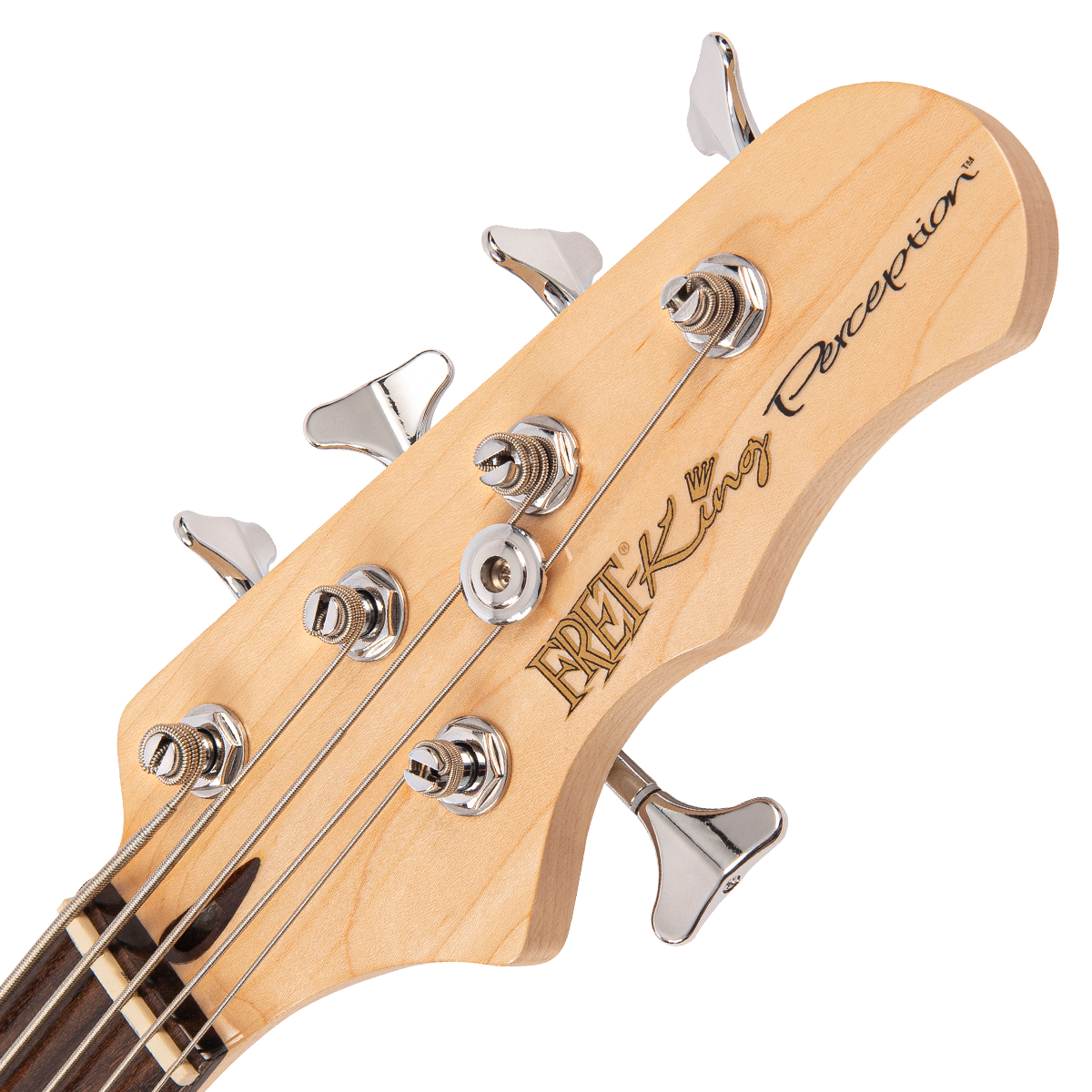 Original Classic Burst Fret-King Perception Custom 5 String Bass Guitar