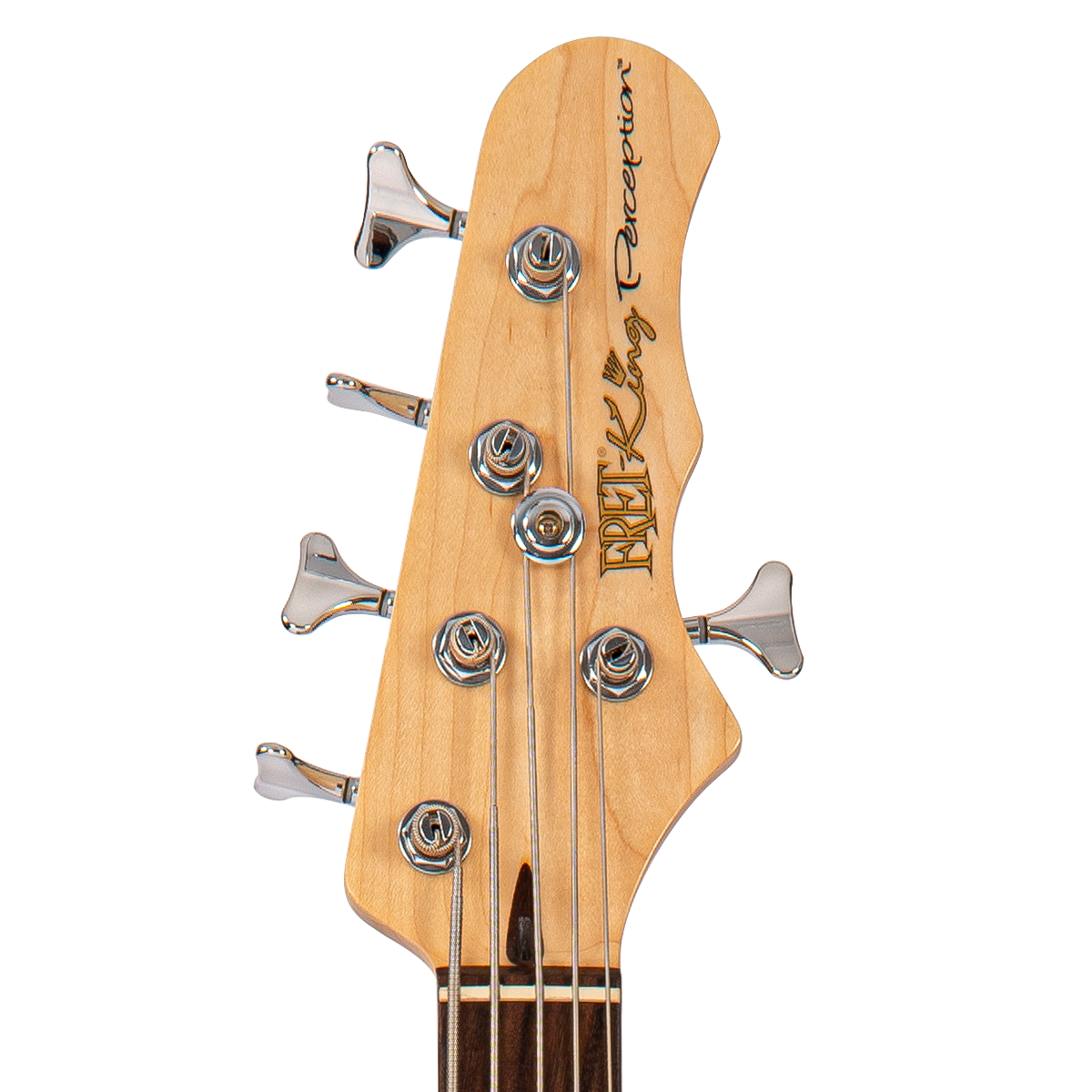 Original Classic Burst Fret-King Perception Custom 5 String Bass Guitar
