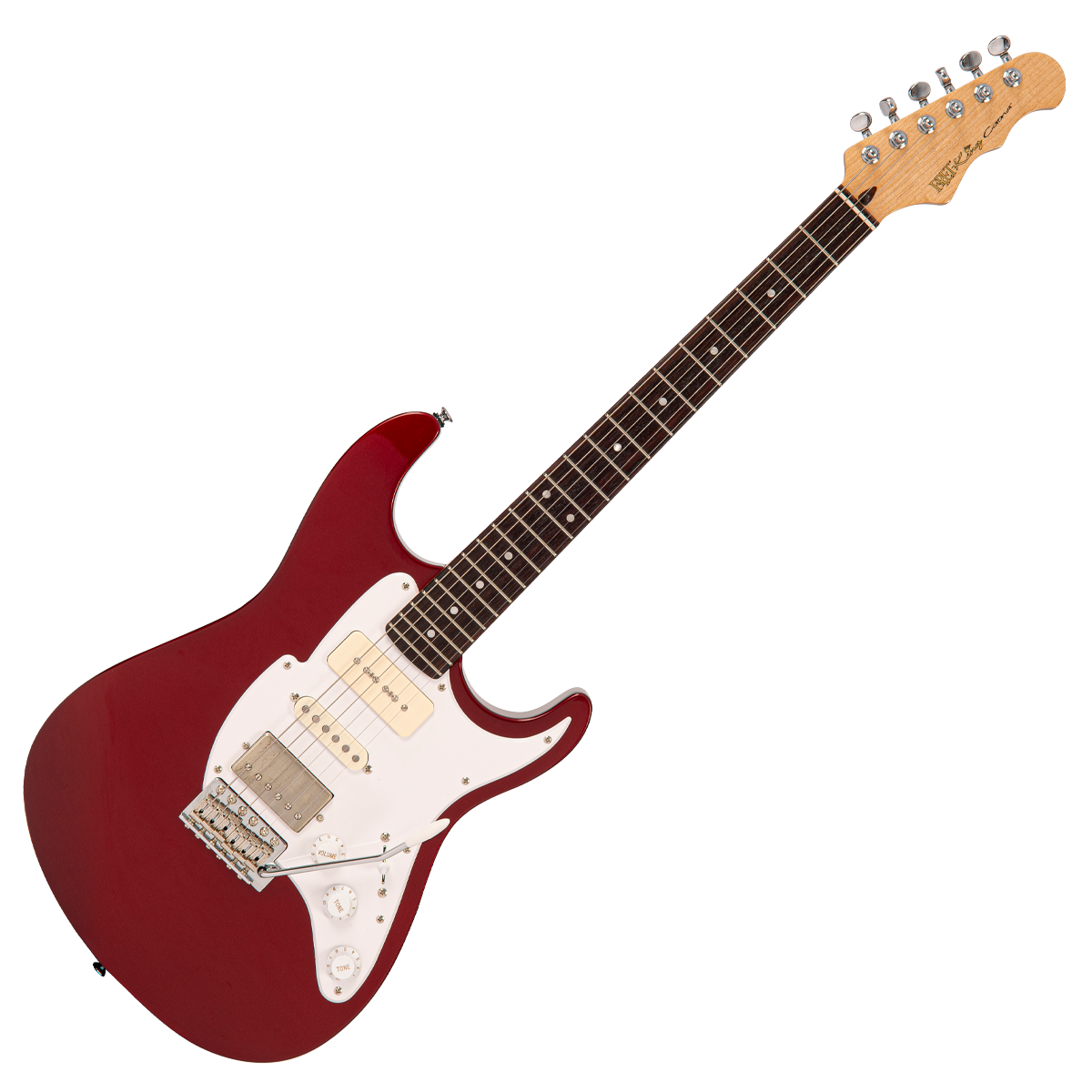 Candy Apple Red Fret-King Corona Custom Electric Guitar