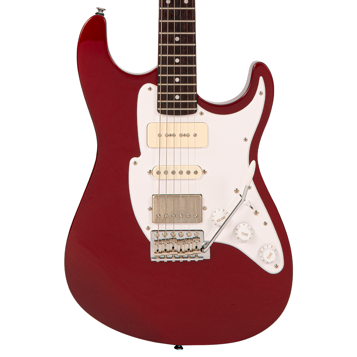Candy Apple Red Fret-King Corona Custom Electric Guitar