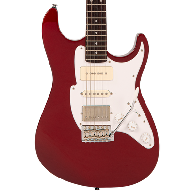 Candy Apple Red Fret-King Corona Custom Electric Guitar