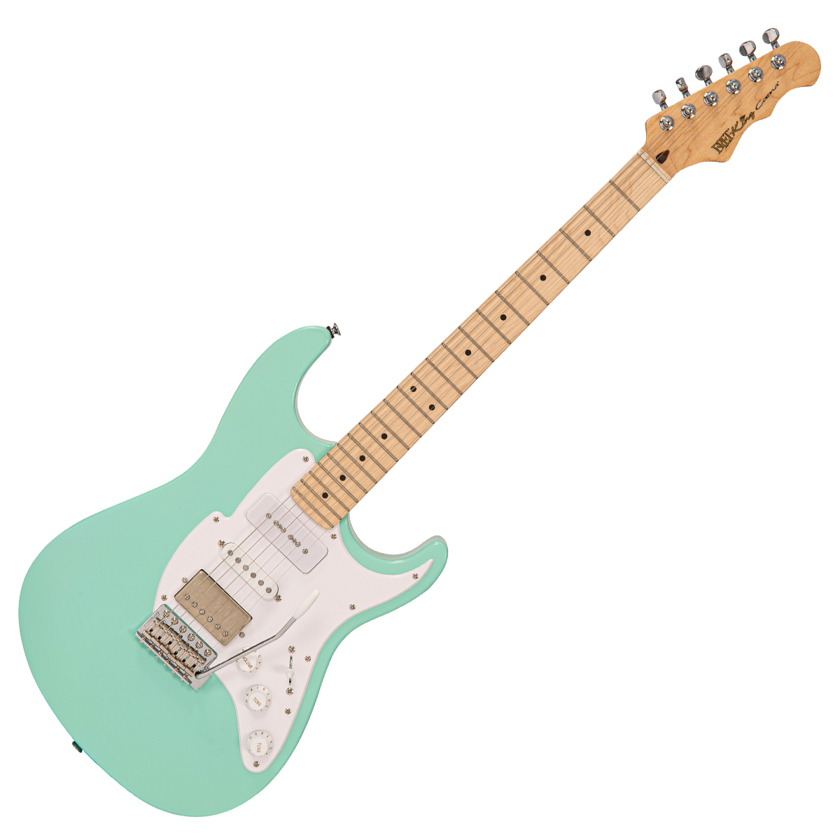Ventura Green Fret-King Corona Custom Electric Guitar