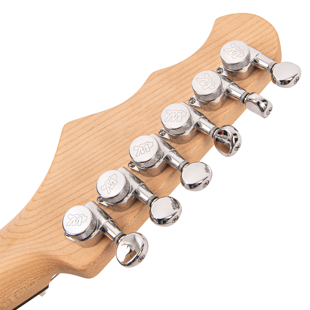 Vintage White Fret-King Corona Custom Electric Guitar