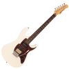 Vintage White Fret-King Corona Custom Electric Guitar