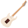 Vintage White Fret-King Corona Custom Electric Guitar