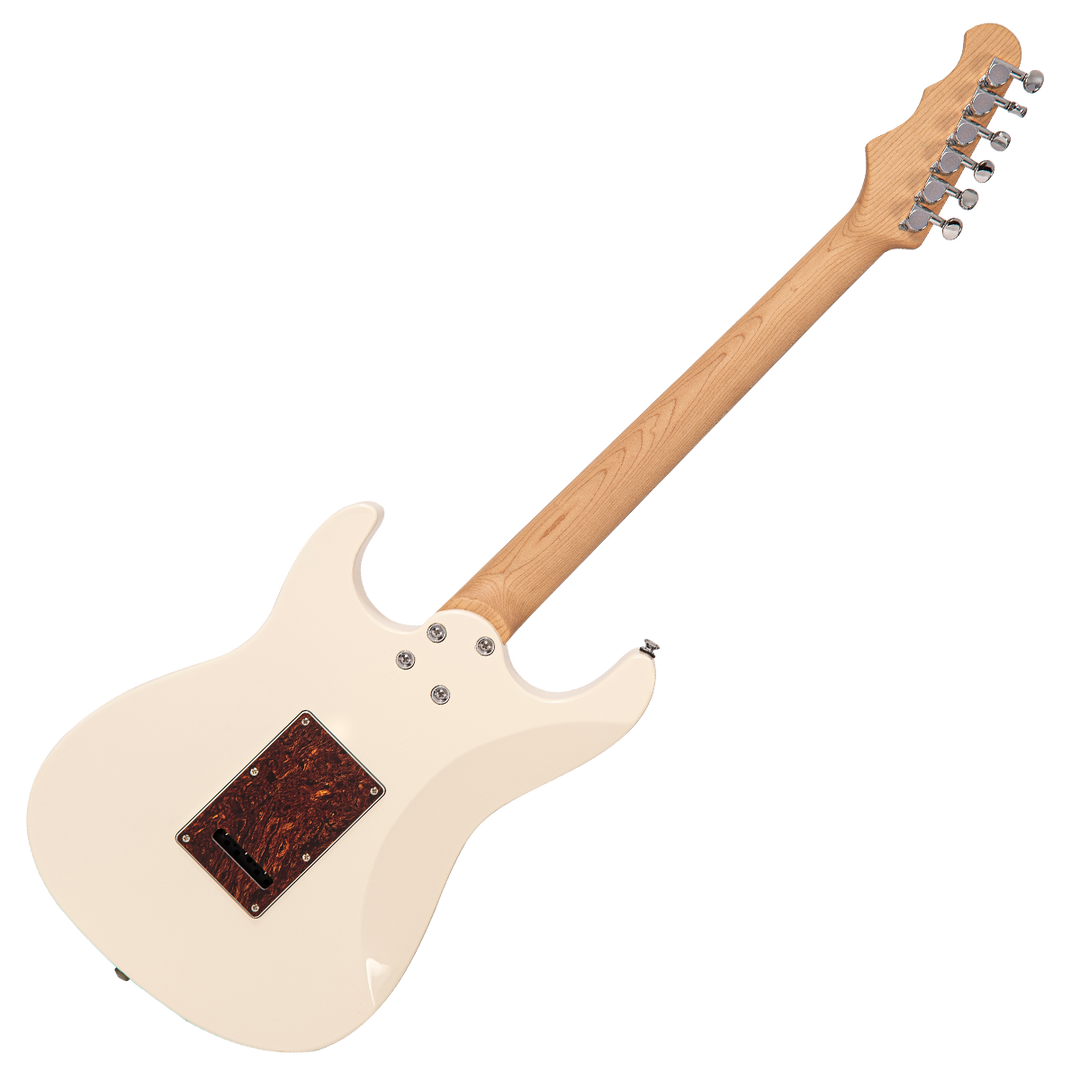 Vintage White Fret-King Corona Custom Electric Guitar